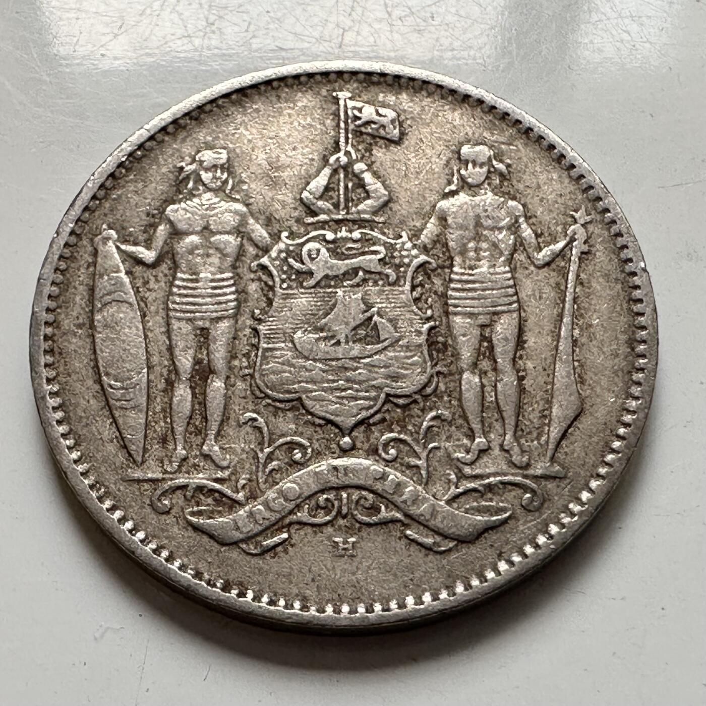 🌹外币初藏🌹🐯2025年第127场  每周二四六晚8️⃣点 接代拍 英属北婆罗州1921年一分