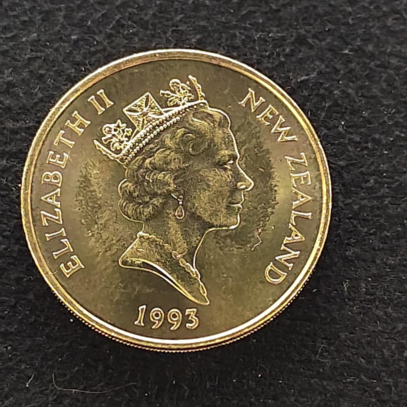 【全场包邮】纯粹捡漏拍476场（免费代拍第13场）调整中 新西兰1993年2元翠鸟纪念币