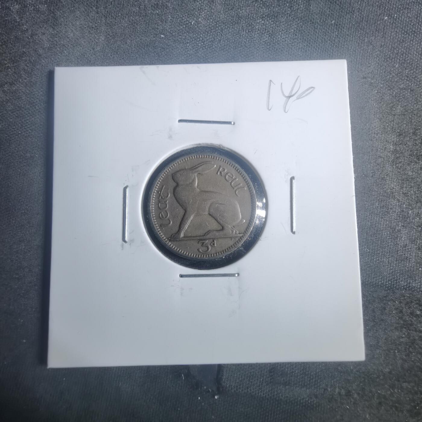 沼泽如烟--第900场 爱尔兰1942年3便士