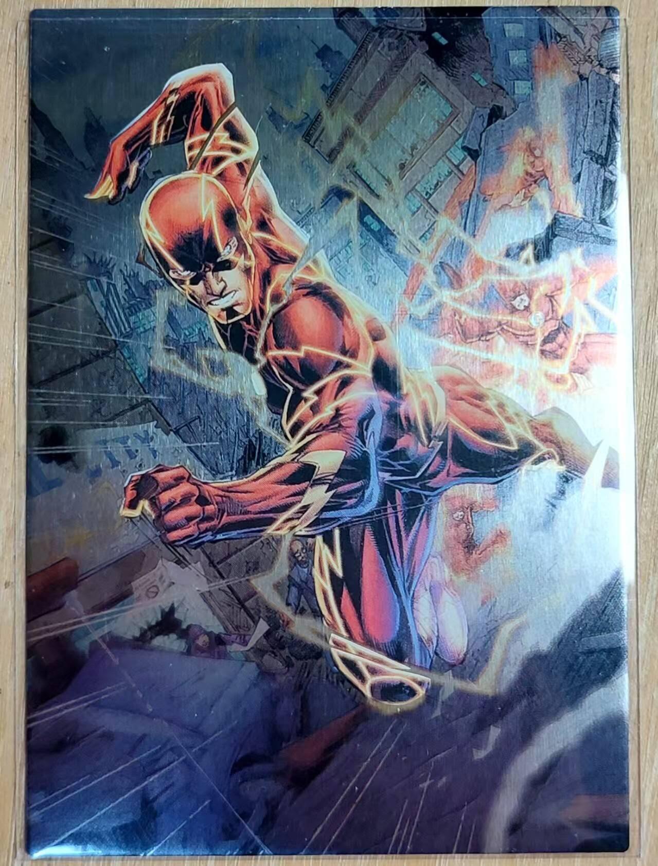 龙虎卡牌第六三场 （无佣金，周六结拍，欢迎送拍） 银闪 美漫卡牌 闪电侠 世界最快的男人