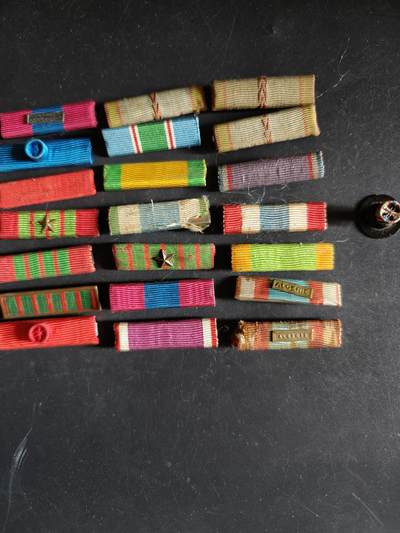 老王徽章第163期 13-15日三场连拍 16日统一发货  13、14日结束后可寄存 -  法国一战二战（十字、纪念）荣誉军团（骑士级、军官级）国家功勋（军官级）北非安全行动    勋略一组     22R