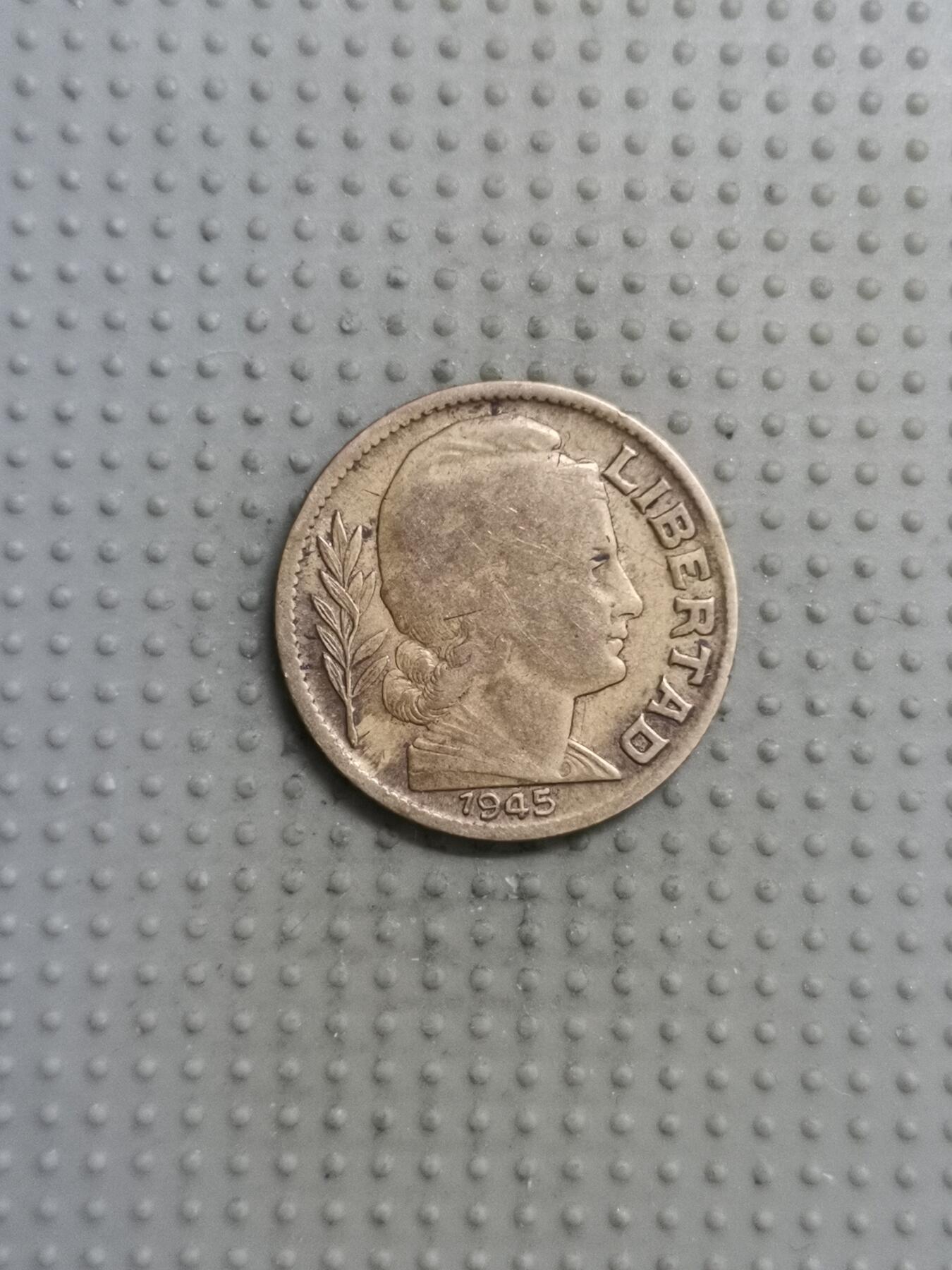 2025年第115场各国散币拍卖（总第115场） 阿根廷1945年10分