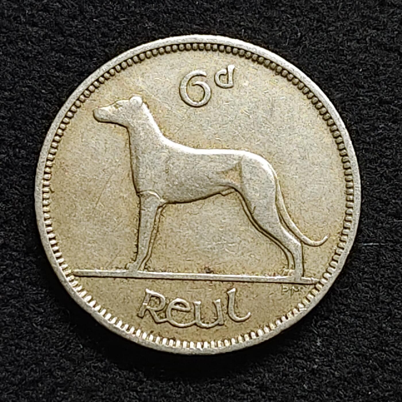 【全场包邮】纯粹捡漏拍476场（免费代拍第13场）调整中 爱尔兰1942年6便士