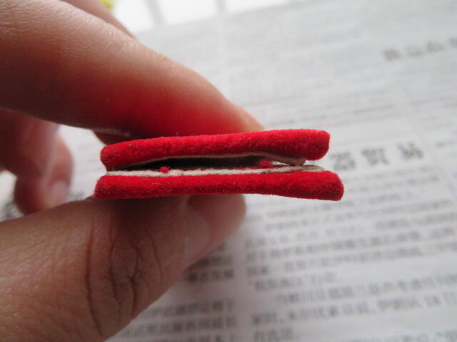 03--【全新】【有脏痕针眼】65扎线红领章一付20220104-18