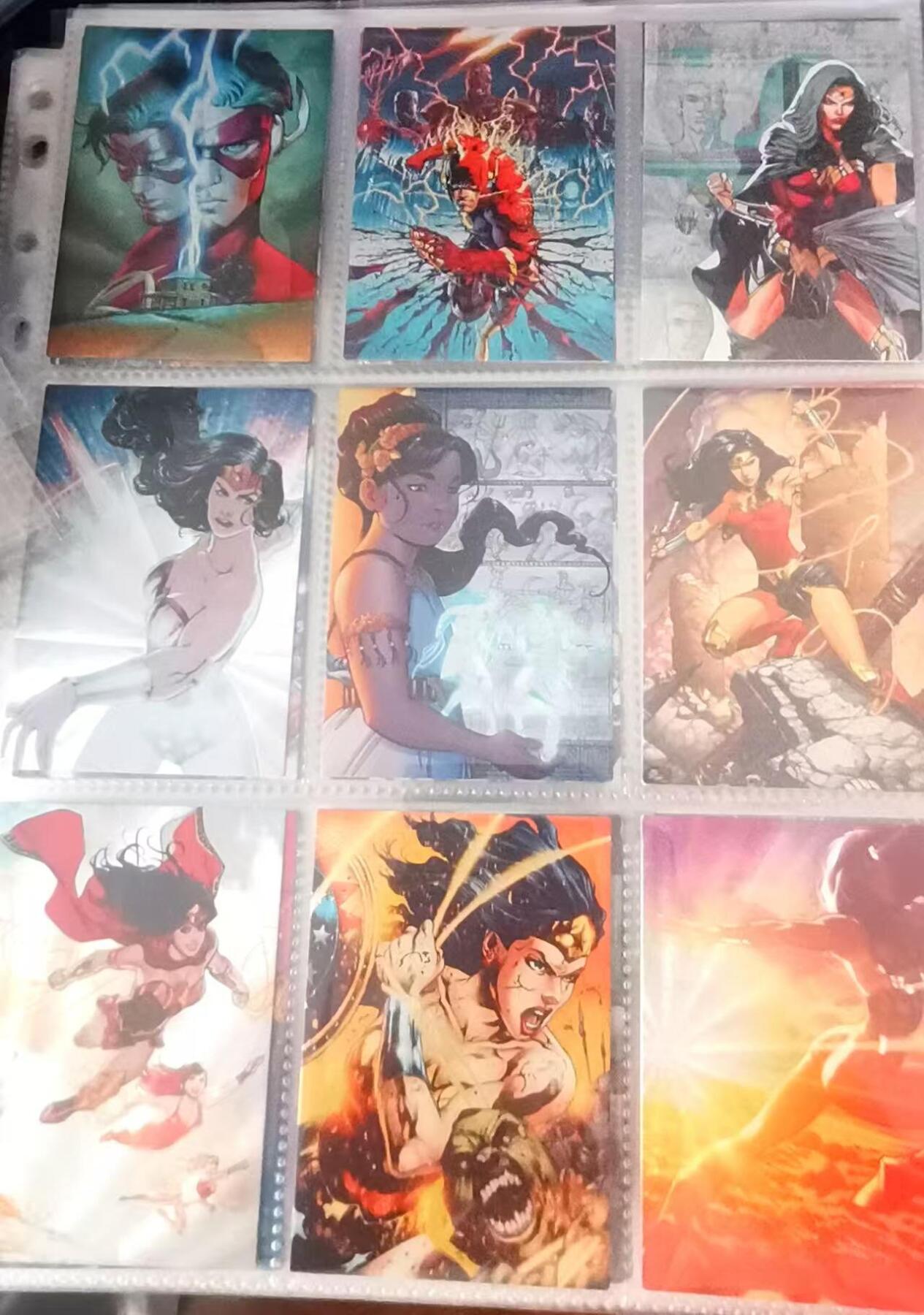 龙虎卡牌第六三场 （无佣金，周六结拍，欢迎送拍） 半粗套卡302张全 大圣卡通  美漫（dc部分）  大全套（稀缺老卡）