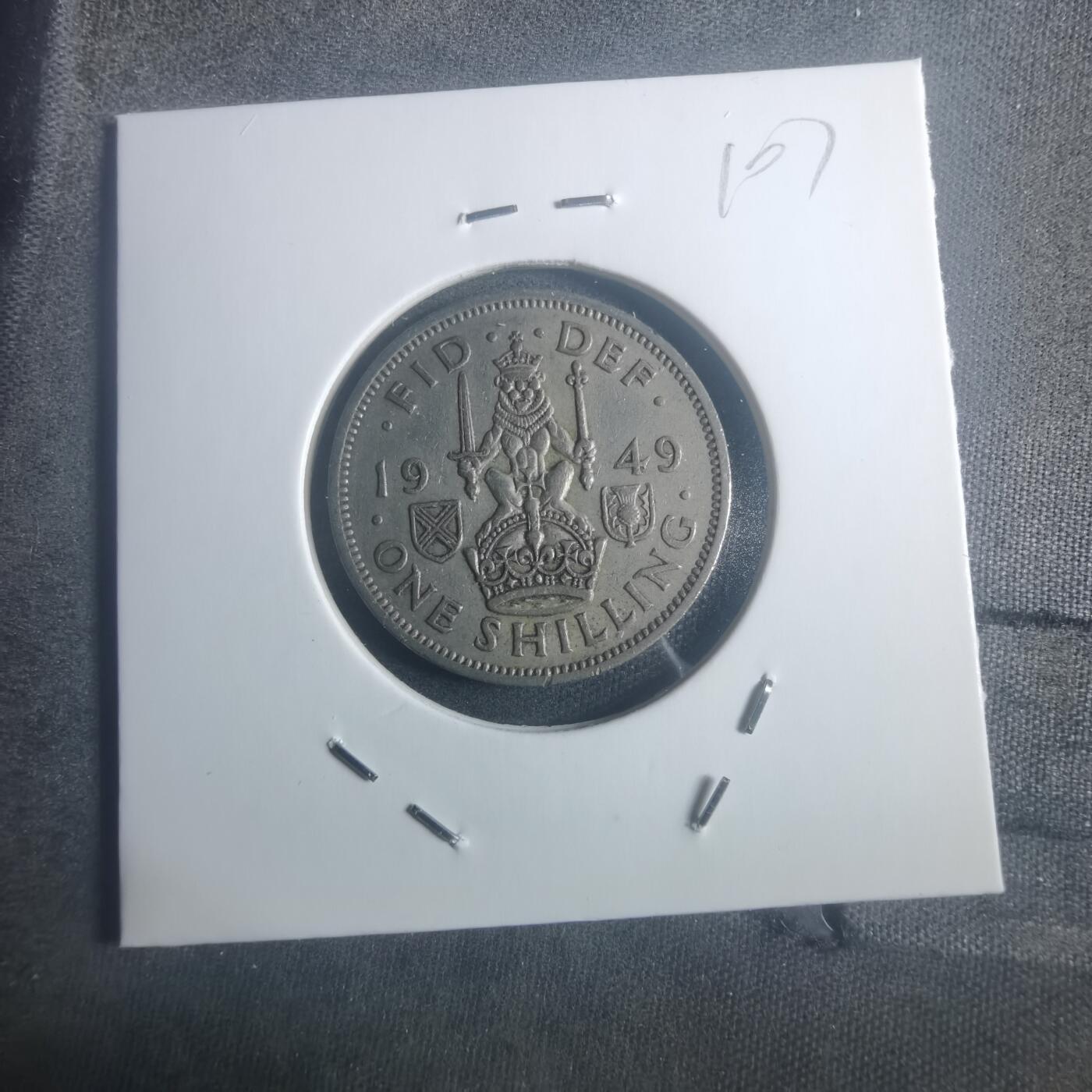 沼泽如烟--第900场 英国1949年1先令