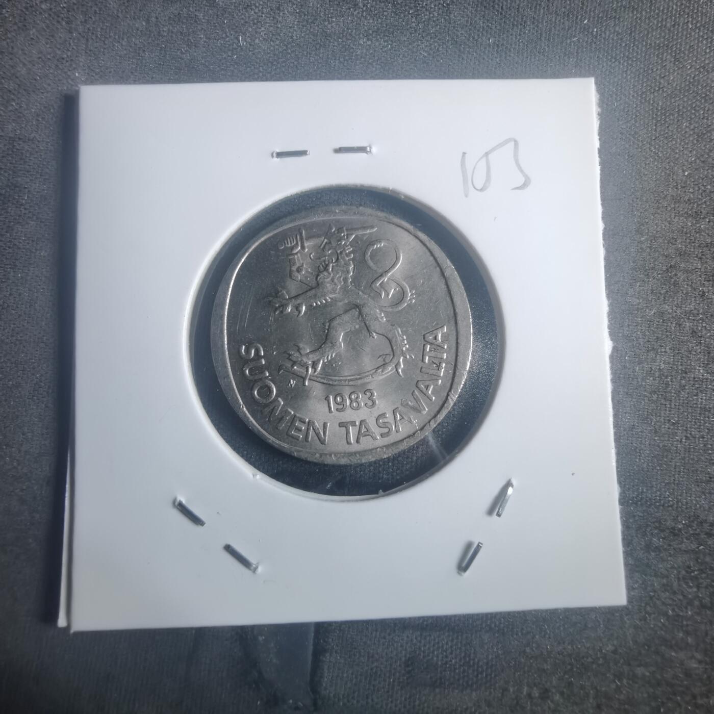 沼泽如烟--第900场 芬兰1983年1马克