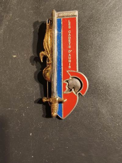 老王徽章第163期 13-15日三场连拍 16日统一发货  13、14日结束后可寄存 -  法国圣西尔军校预备役军官培训班学员晋升证章