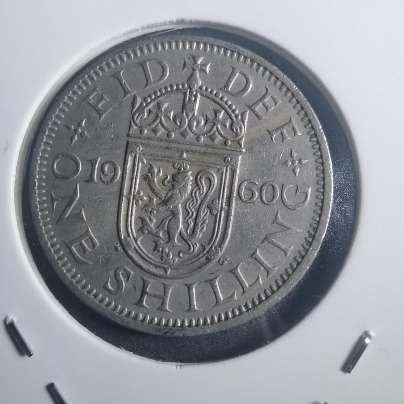 沼泽如烟--第903场 英国1960年1先令