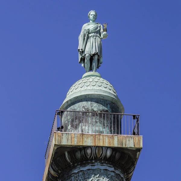 【艺术】法国艺术大章1833年 双面拿破仑雕像 高浮雕精制大铜章 55MM