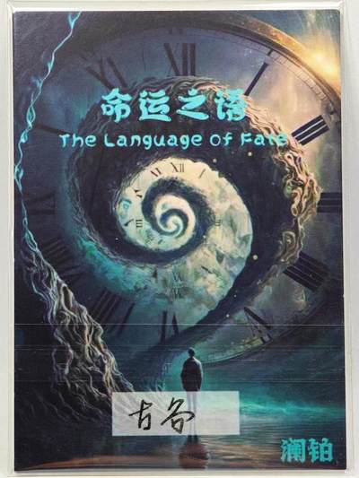 白泽拍卖卡牌手绘专场第28期（细雨生寒、寻梅闻香） 2025 澜铂手绘卡 命运  古各亲签