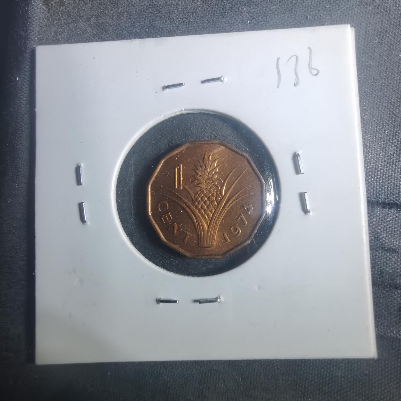 沼泽如烟--第900场 斯威士兰1974年一分