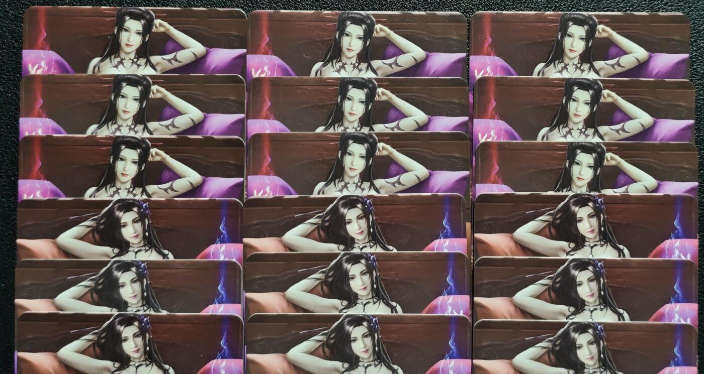 天玑星卡拍第139期《11.18周二截拍艳绝天下》持续收拍收评中 满赠卡需备注 动漫美女 艺术版 彩闪 十八张