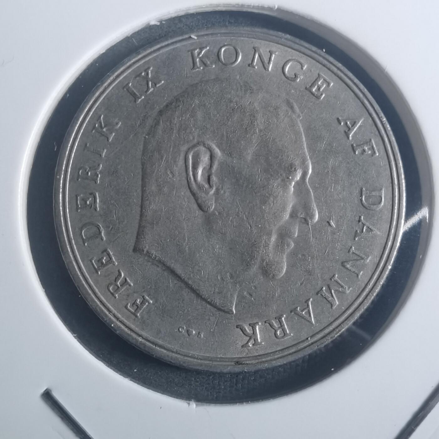 沼泽如烟--第900场 丹麦1962年1克朗