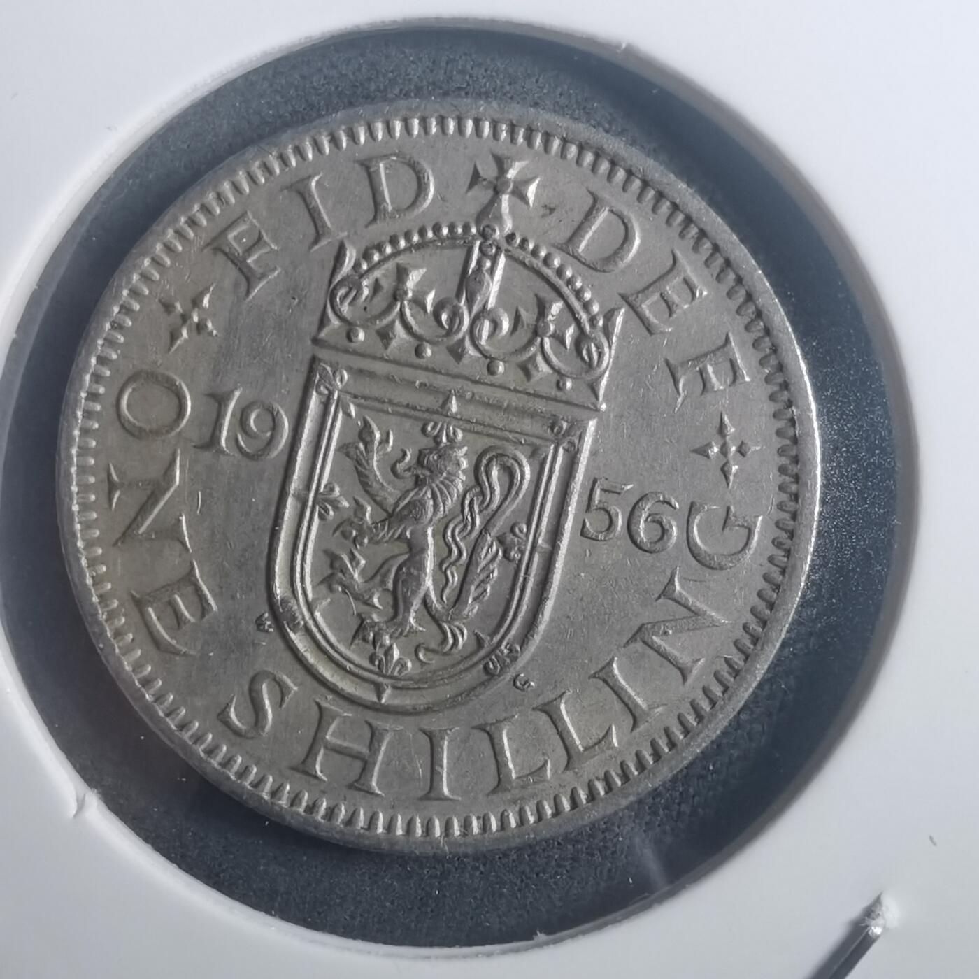 沼泽如烟--第903场 英国1956年1先令