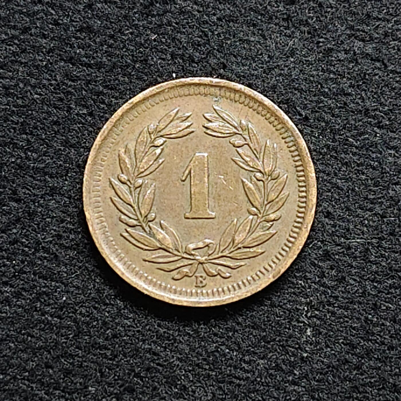 【全场包邮】纯粹捡漏拍476场（免费代拍第13场）调整中 瑞士1940年1分铜币