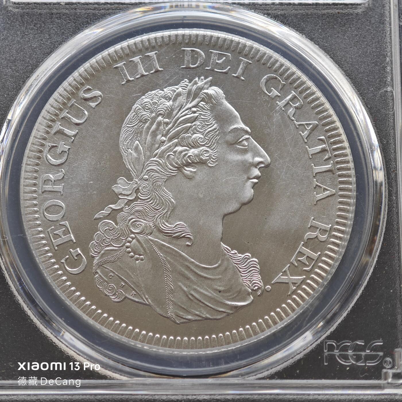 【德藏】世界币章拍卖第153期（拍品征集中~欢迎藏友联系） 1808年(后铸) 泽西岛精制5先令 PCGS PR67CAM 非常规币目录编号#M8b 状态极佳