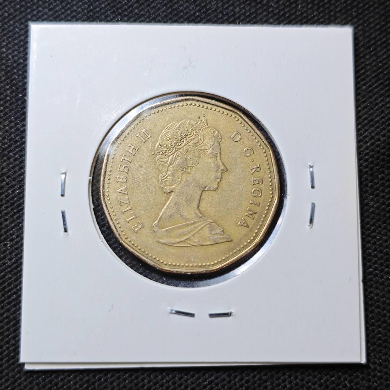 KK钱币收藏小铺  第370场  2月预留时间 周末发货  加拿大1元