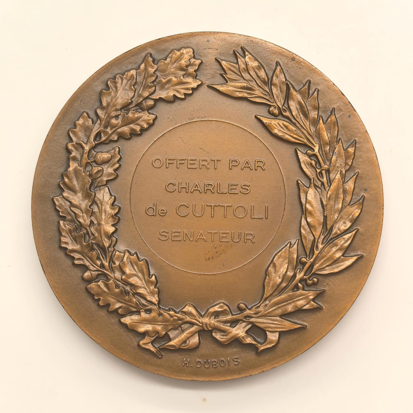 博洋堂世界钱币拍卖第146期（全场包邮） 法国议会颁发大铜章，68mm大规格