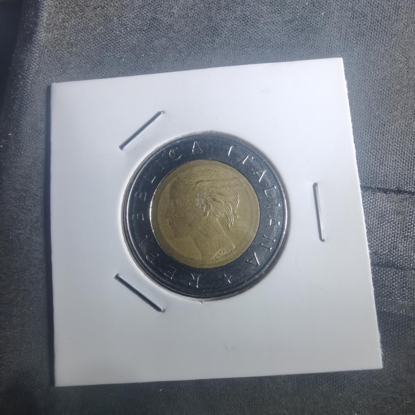 沼泽如烟--第900场 意大利1993年500里拉