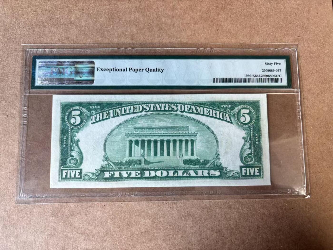 【Blue Auction】世界纸币精拍第750期——18级TOP拍卖/信誉/品质/专业/高效💫 【数字区号 任期仅半年的财政部长泰特首签】美国1928年5美金 少见达拉斯版 PMG65EPQ