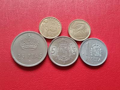 【云涧收藏】第七十九场 - 西班牙5枚