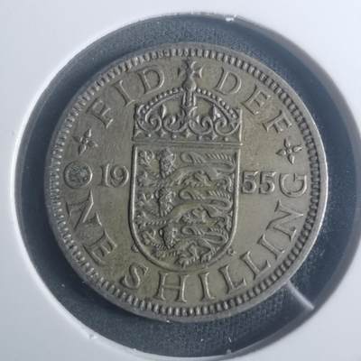 沼泽如烟--第900场 - 英国1955年1先令