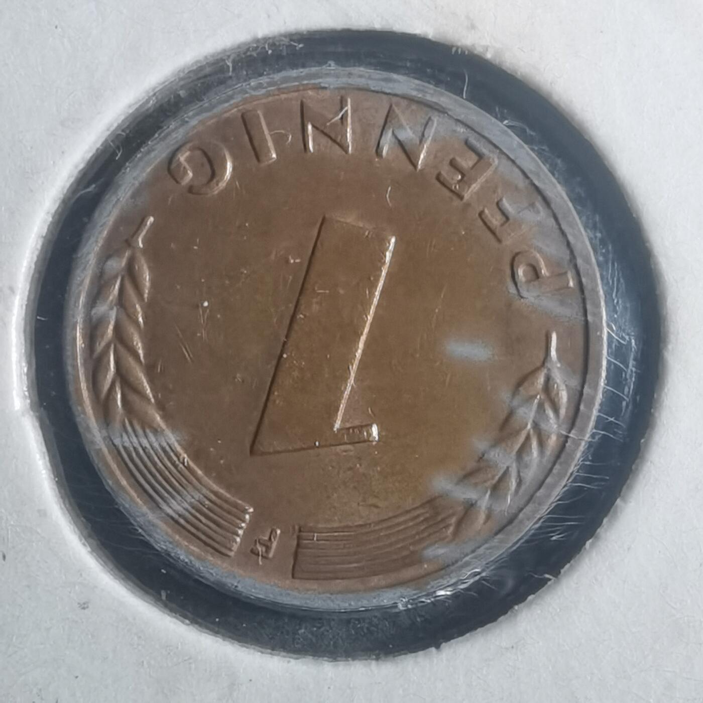 沼泽如烟--第903场 德国1950年1芬尼