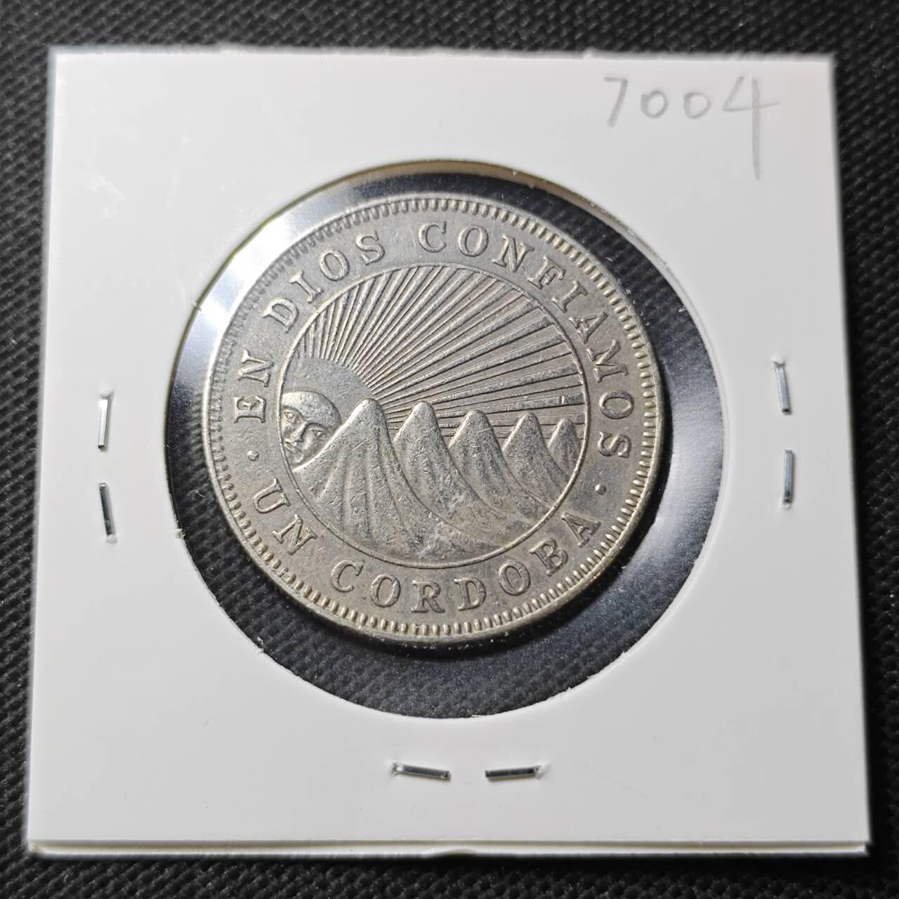 KK钱币收藏小铺  第370场  2月预留时间 周末发货  1972尼加拉瓜1瓜拉尼