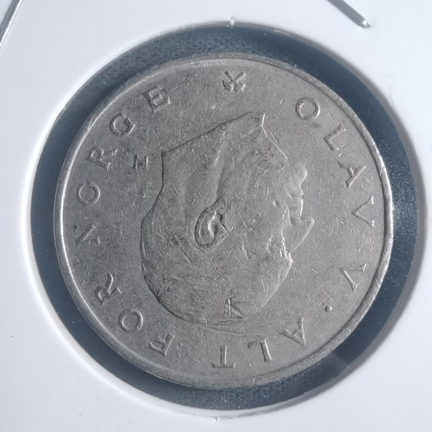 沼泽如烟--第903场 挪威1974年1克朗