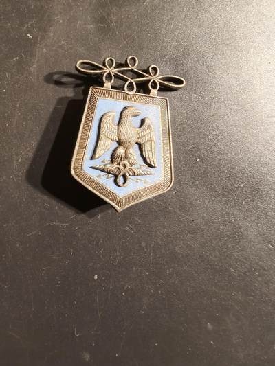 老王徽章第163期 13-15日三场连拍 16日统一发货  13、14日结束后可寄存 -  法国第8步兵团证章