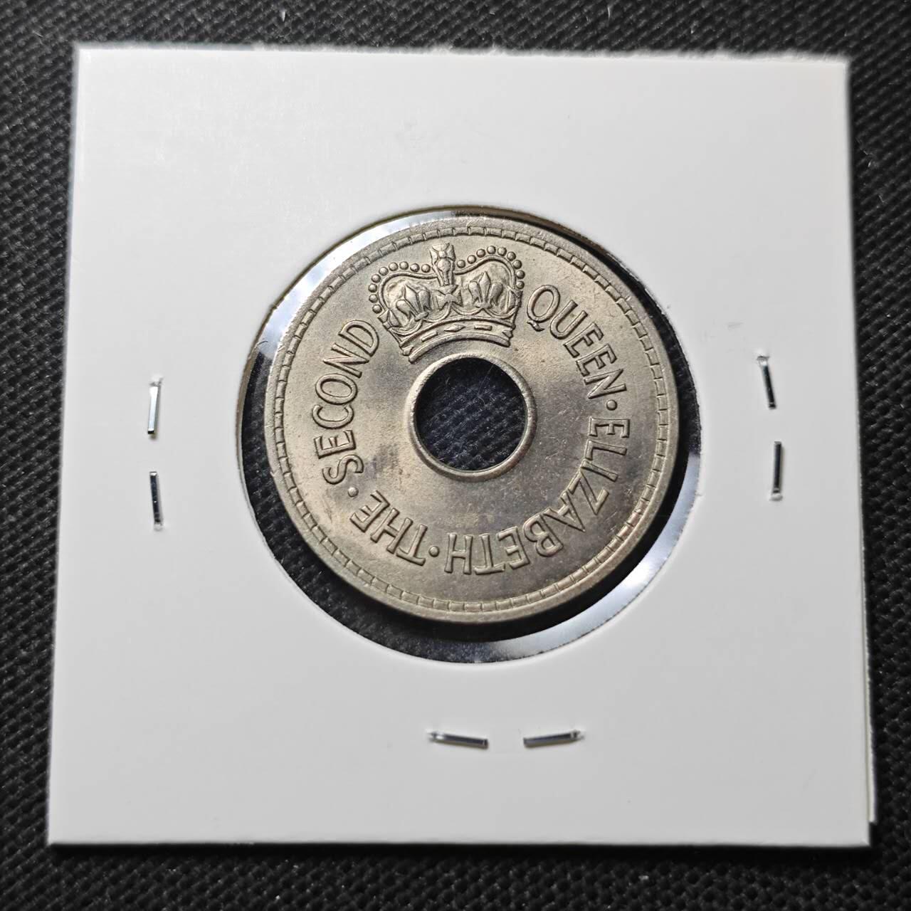 KK钱币收藏小铺  第370场  2月预留时间 周末发货  1967斐济1便士 品不错