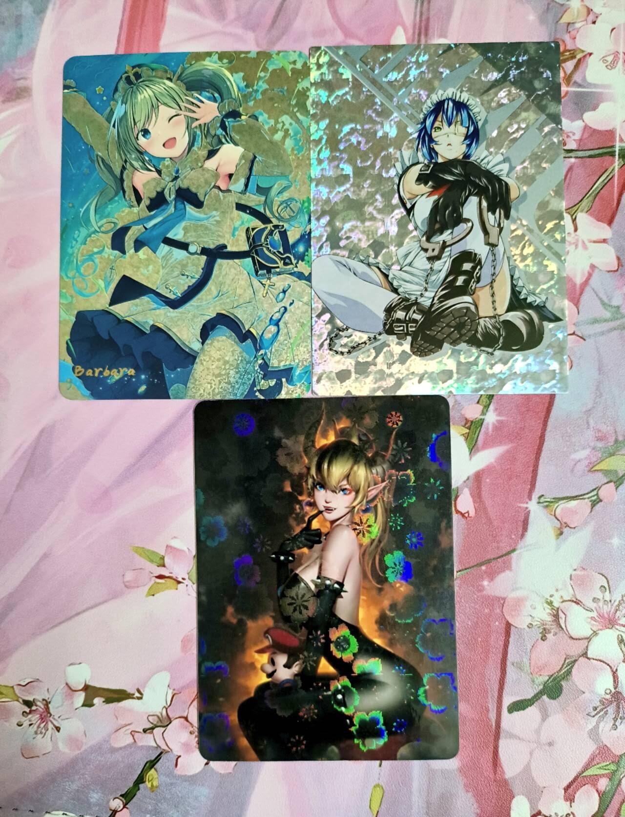 龙虎卡牌第六三场 （无佣金，周六结拍，欢迎送拍） 钻闪3张 精选动漫