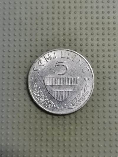 2025年第116场各国散币拍卖（总第116场） - 奥地利1986年5先令