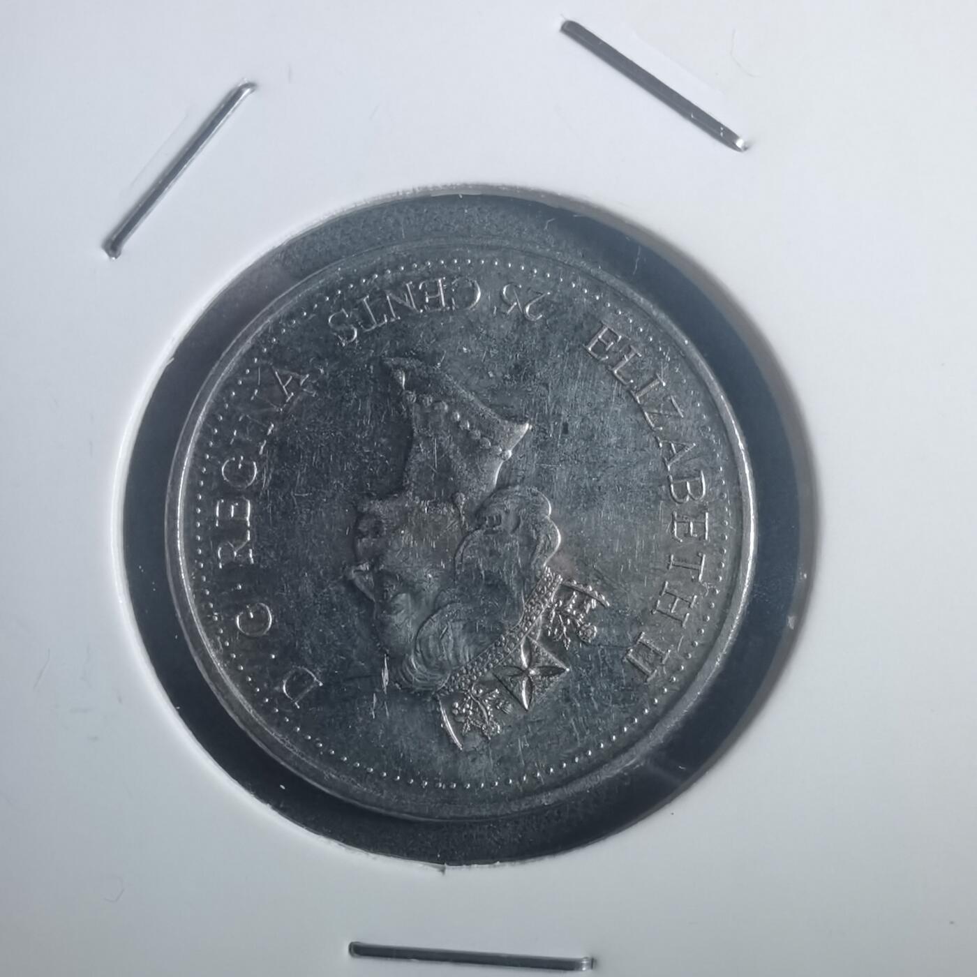 沼泽如烟--第903场 加拿大2000年25分纪念币