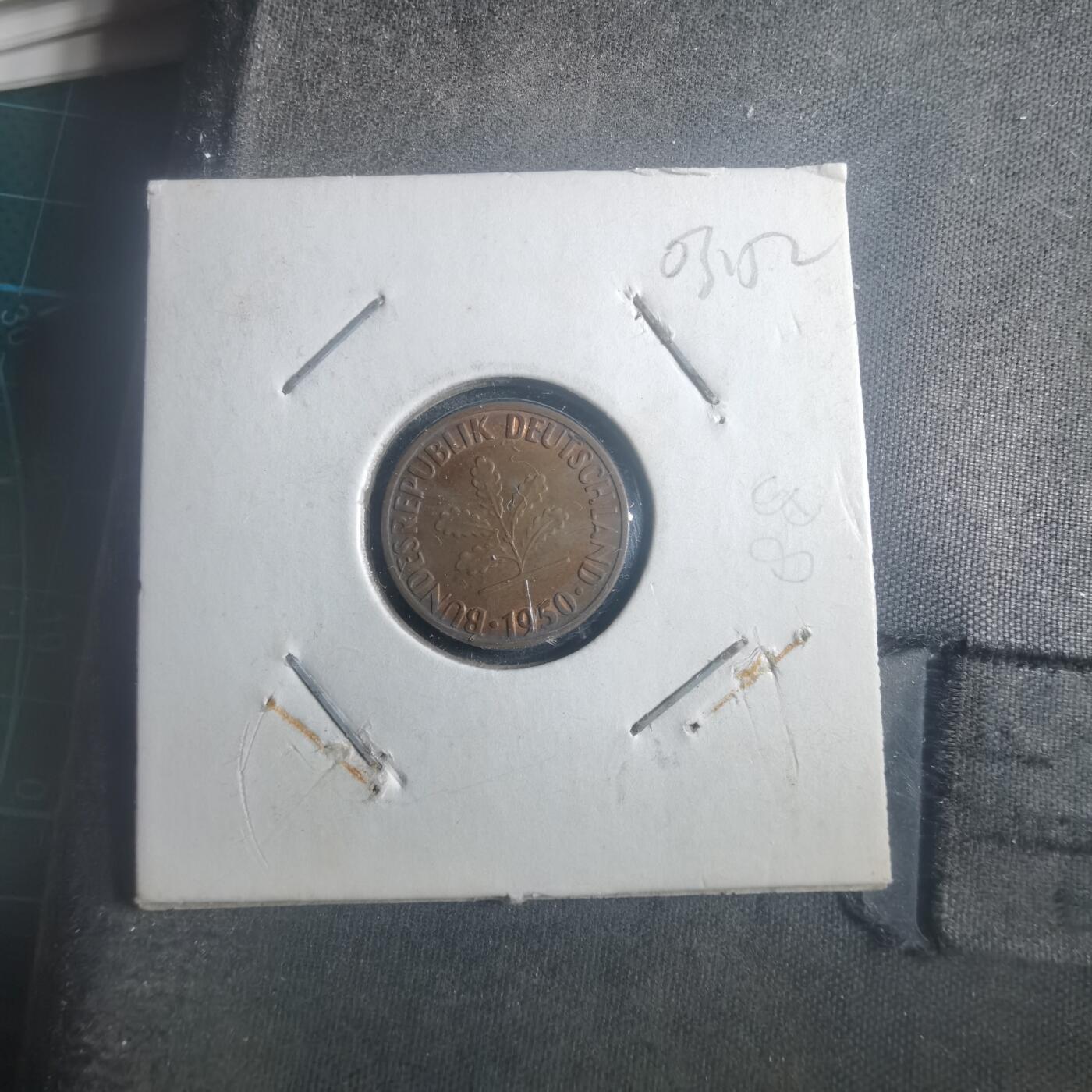 沼泽如烟--第903场 德国1950年1芬尼