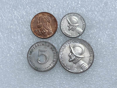 第一海外回流一元起拍收藏 散集专场  第265期 - 巴拿马硬币 4枚