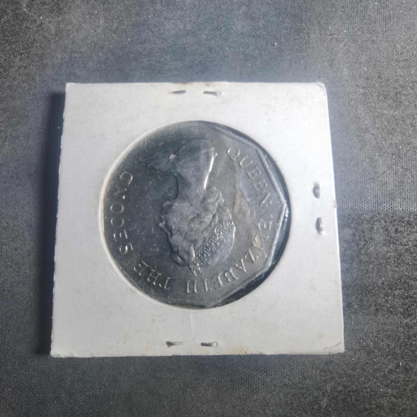 沼泽如烟--第900场 图瓦卢1976年50分大海龟