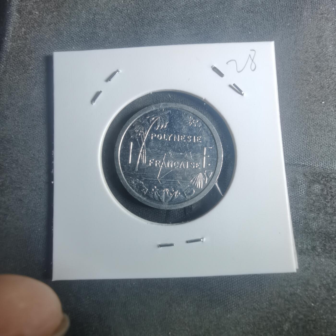 沼泽如烟--第900场 法属波利尼西亚1991年1法郎