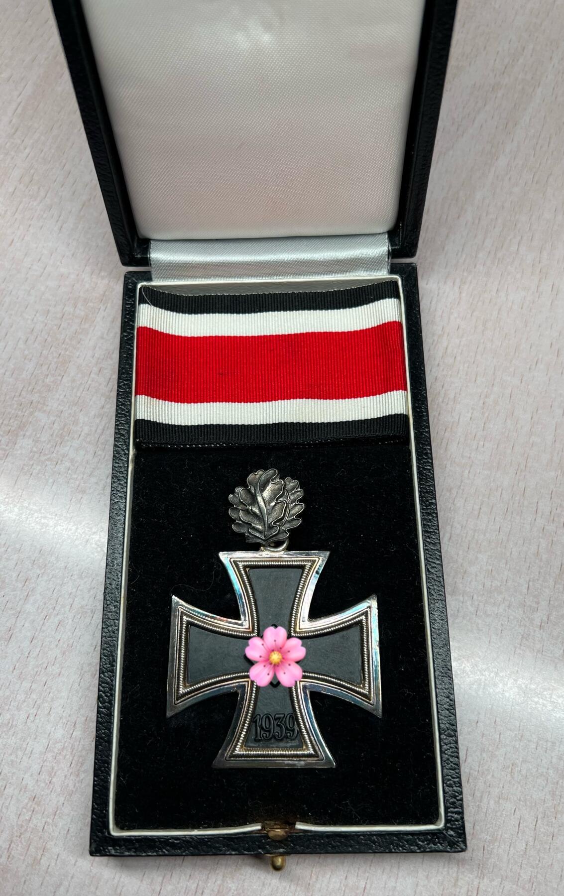 大猫徽章拍卖 第282期 复刻 德三橡叶骑士铁十字