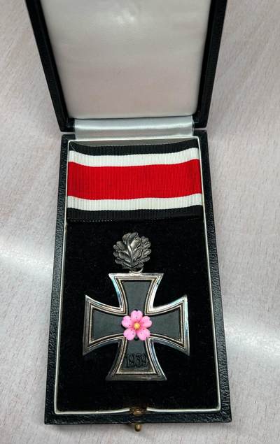 大猫徽章拍卖 第282期 - 复刻 德三橡叶骑士铁十字