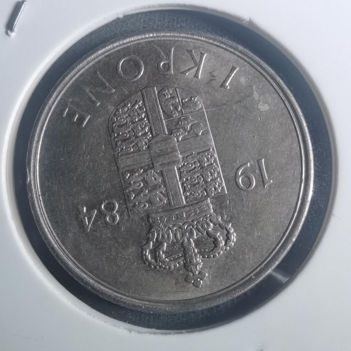 沼泽如烟--第900场 丹麦1984年1克朗