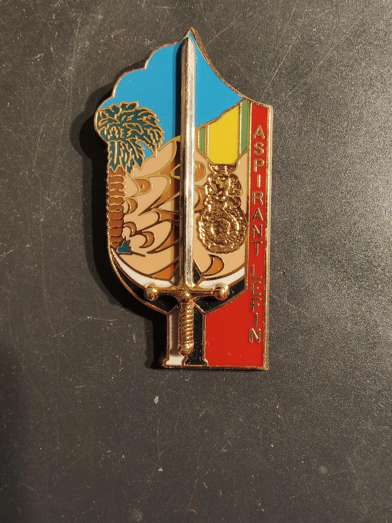 老王徽章第163期 13-15日三场连拍 16日统一发货  13、14日结束后可寄存  法国蒙彼利埃步兵学校学员晋升证章