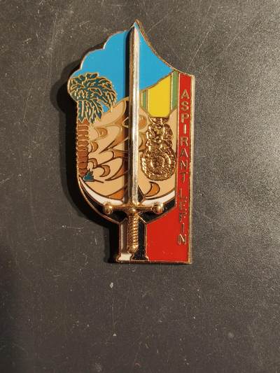 老王徽章第163期 13-15日三场连拍 16日统一发货  13、14日结束后可寄存 -  法国蒙彼利埃步兵学校学员晋升证章