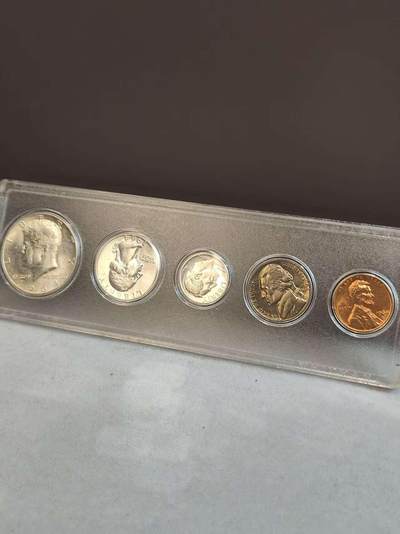 G&W世界散币，银币处理专场（第36场） - 美国1964年5枚套   3银