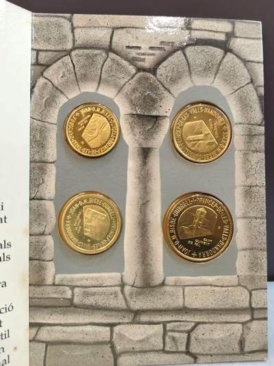 G&W世界散币，银币处理专场（第36场） - 安道尔1988年4枚套