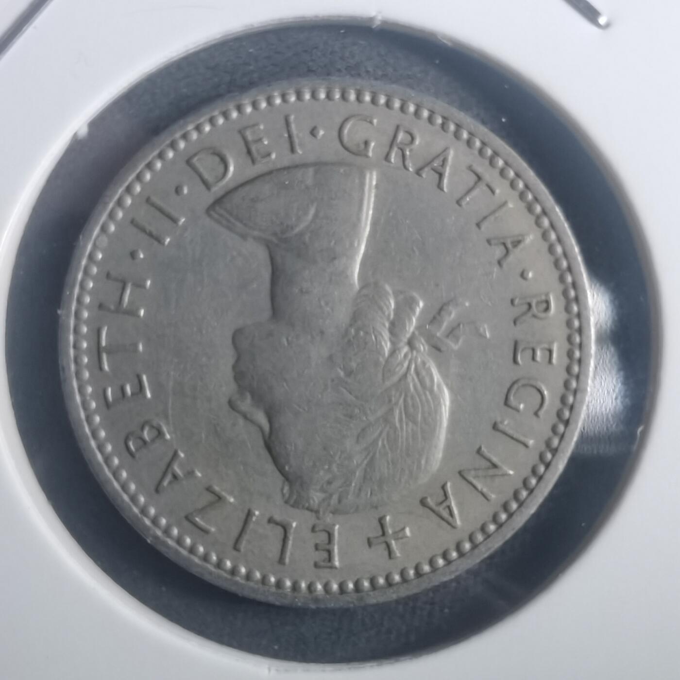 沼泽如烟--第903场 英国1956年1先令