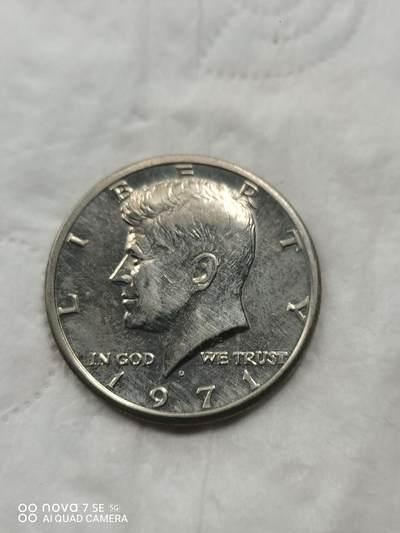 美国钱币 - 71年半美元
