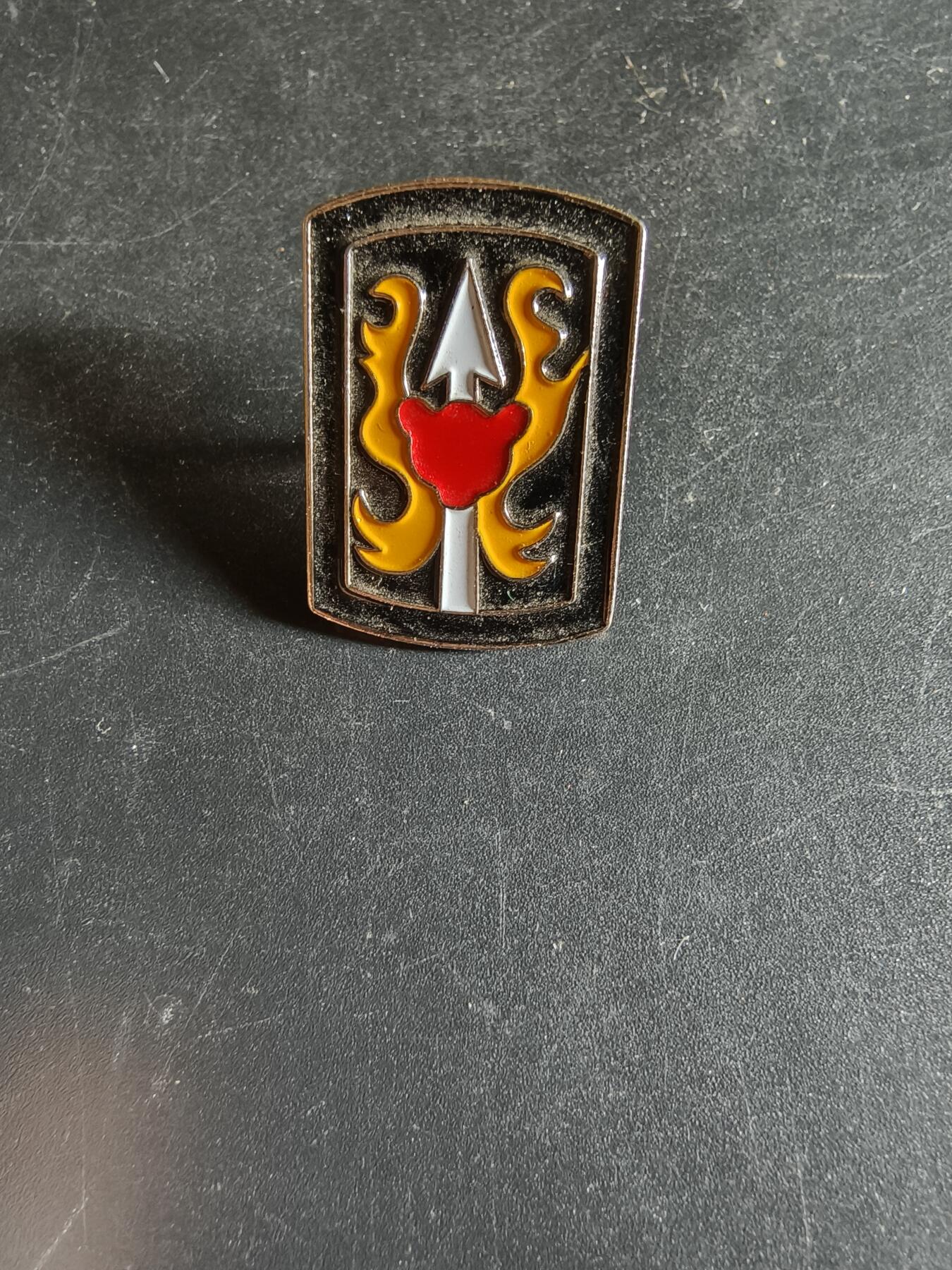 老王徽章第163期 13-15日三场连拍 16日统一发货  13、14日结束后可寄存  美国陆军第199步兵旅徽章