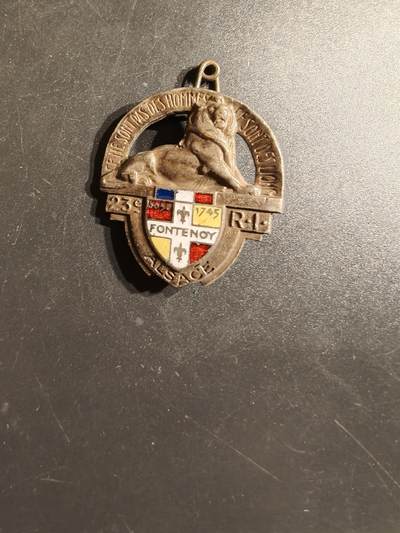 老王徽章第163期 13-15日三场连拍 16日统一发货  13、14日结束后可寄存 - 法国第23步兵团证章 